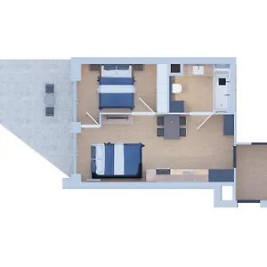 High Standard Garden Oasis Apartament